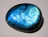 Top AAA Flash Grade Labradorite Pebble, Palm Stone