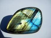 Top Grade Gold Flash Labradorite Pebble, Palm Stone