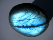 Top Grade Labradorite Pebble, Palm Stone