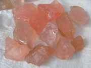 Jewelery Quality Rough Quartz Rose