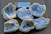 AAA Grade Celestite Crystal Geodes Small Size