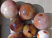 Cornelian Agate Sphere
