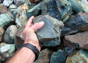 A Grade Rough Green Jasper