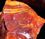 AAA Grade Rough Red&Yellow Banded Jasper