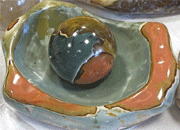 Multicolor Jasper Ashtray