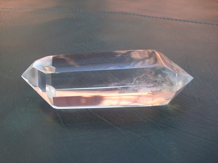 Naturally Formed Quartz Double Point Termination Crystal (1) Crystals
