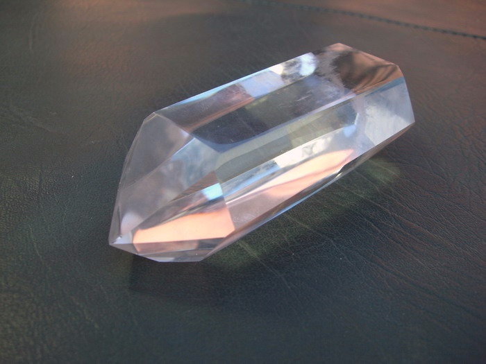 Naturally Formed Quartz Double Point Termination Crystal (1) Crystals